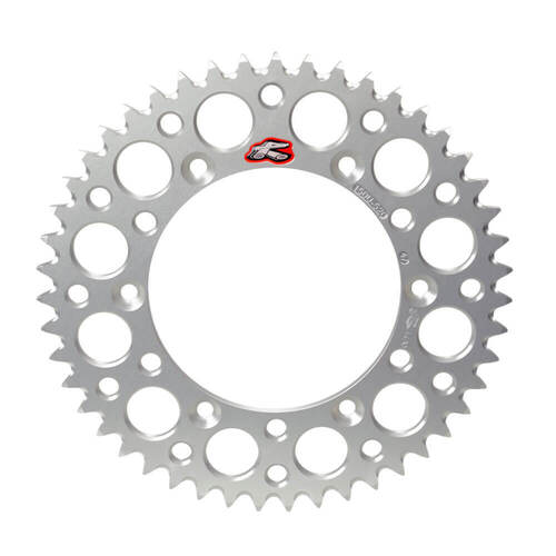 Renthal 52 Tooth Silver Rear Alloy Ultralight Sprocket for Honda XL350R 1984-1985