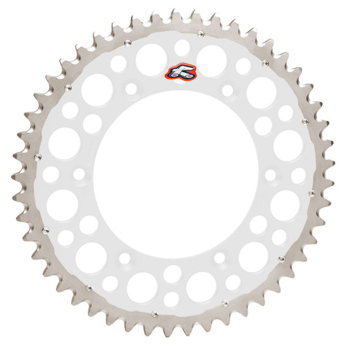 Renthal 49T Silver Twinring Steath Rear Sprocket for Honda CRF450L 2019-2020