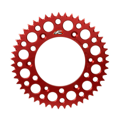 Renthal 48T Red Rear Alloy Ultralight Sprocket for Honda CRF150F 2003-2020