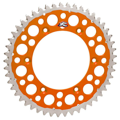 Renthal 48T Orange Twinring Steath Rear Sprocket for Gas-Gas MC 250 2022-2023