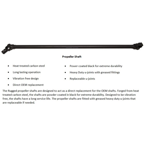 Demon Powersports Front Propeller Shaft for POLARIS RANGER 570 MID SIZE 4x4 2015