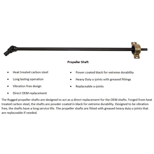 Demon Powersports Rear Propeller Shaft for POLARIS RANGER 900 CREW 4x4 2014-2015