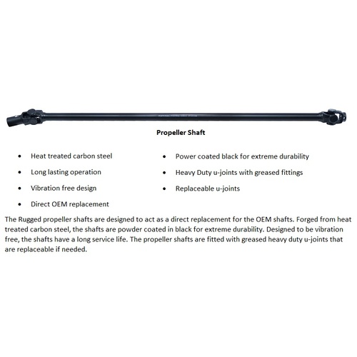 Demon Powersports Rear Propeller Shaft for POLARIS RZR 1000 XP 4 2014-2016