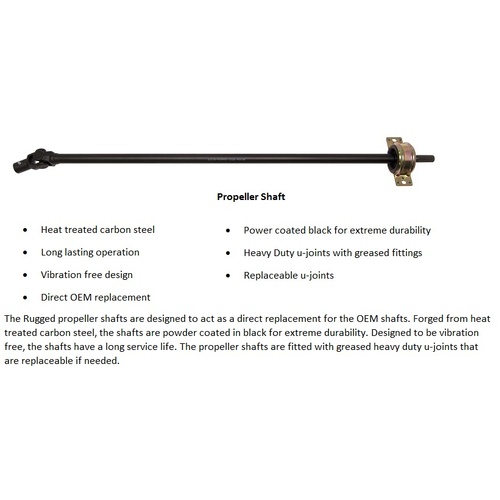 Rear Propeller Shaft for POLARIS RANGER 570 CREW / EFI CREW 2016
