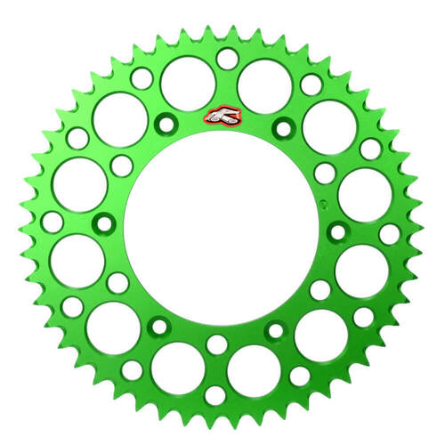 Renthal 48 Tooth Green Rear Alloy Ultralight Sprocket for Suzuki RM65 2003-2005