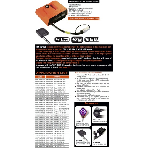 Athena GET Electronic Control Unit for Husqvarna FE350 2016