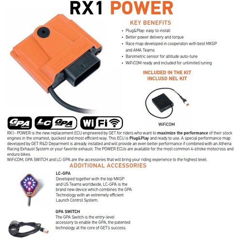 Athena GET Electronic Control Unit for Husqvarna FC350 2017