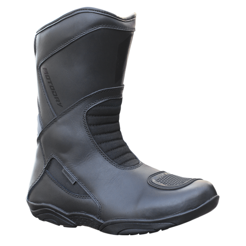 Motodry Mens Black Tour V2 Leather Boot 41