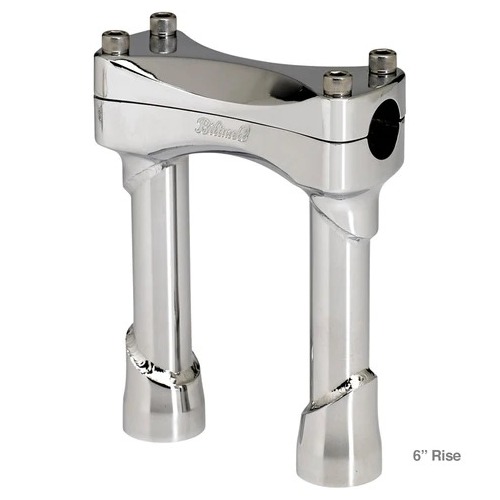 Biltwell Murdock 6" Chrome Bar Riser 