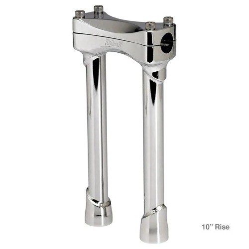 Biltwell Murdock 10" Chrome Bar Riser 