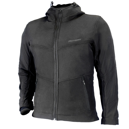 Motodry Ladies Black Kevlar Hoodie 10