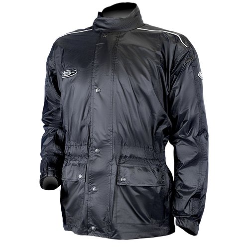 Motodry Black Lightning Rain Jacket 