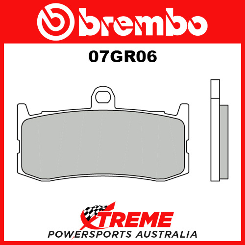 Triumph Daytona 675 09-15 Brembo Sintered Front Brake Pads 07GR06-SA
