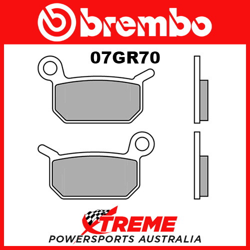 Brembo Husqvarna TC50 Mini 2017 Sintered Off Road Rear Brake Pad 07GR70-SX