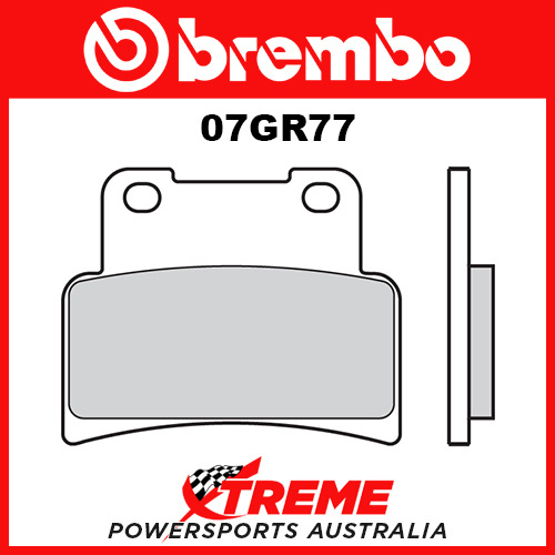Aprilia mana 850 08-11 Brembo Sintered Front Brake Pads 07GR77-SA