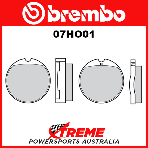 Honda CB 400 F 75-79 Brembo Road Carbon Ceramic Front Brake Pads 07HO01-30