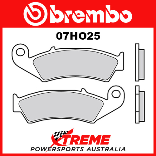 Honda XR600R 1988-1992 Brembo Semi-Metallic Carbon Front Brake Pads 07HO25-TT