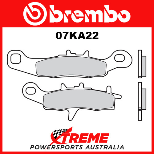 Brembo Kawasaki KX85 Big Wheel 2001-2018 Sintered Off Road Front Brake Pad 07KA22-SD