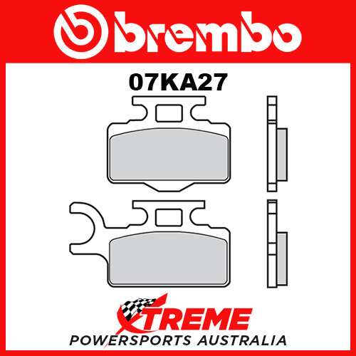 Kawasaki KX 65 00-17 Brembo Sintered Dual Sport Front Brake Pads 07KA27-SX
