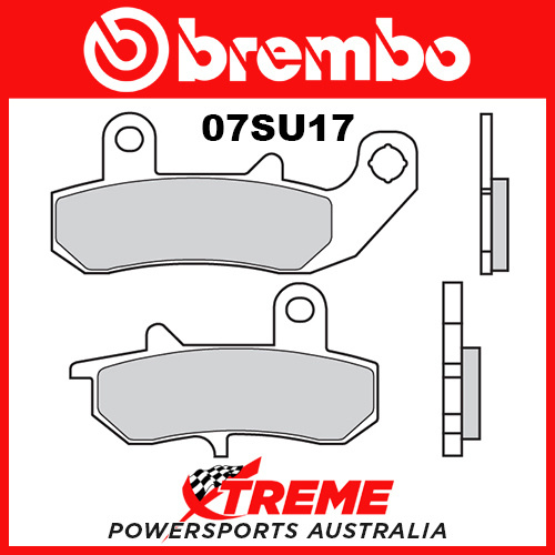 for Suzuki DR 650 RL/RM 90-91 Brembo Road Carbon Ceramic Rear Brake Pads 07SU17-18