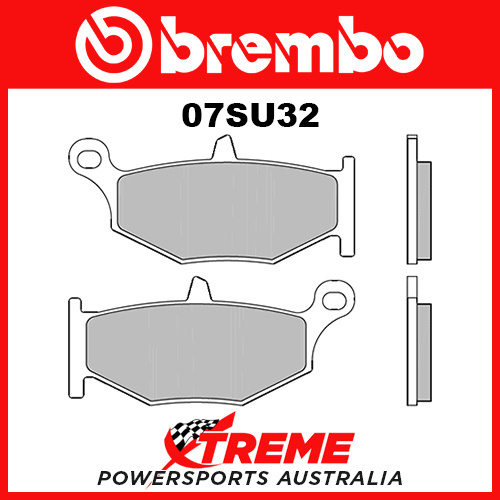 for Suzuki GSXR 1000 07-10 Brembo Sintered Rear Brake Pads 07SU32-SP
