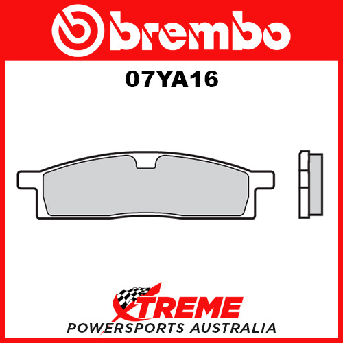 Brembo Yamaha TT-R125L Big Wheel 2000-2017 Sintered Off Road Front Brake Pad 07YA16-SD