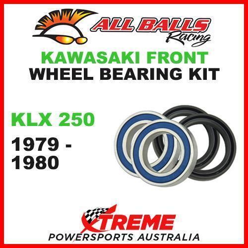 MX Front Wheel Bearing Kit Kawasaki KLX250 KLX 250 1979-1980, All Balls 25-1177