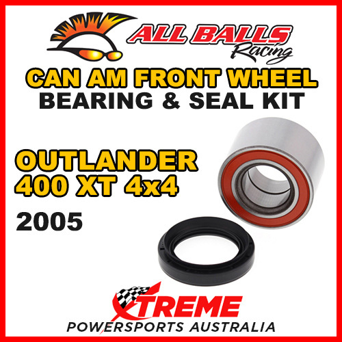 25-1520 ATV FRONT WHEEL BEARING KIT CAN-AM CAN AM OUTLANDER 400 XT 4x4 2005