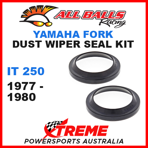 All Balls 57-120 Yamaha IT250 IT 250 1977-1980 Fork Dust Wiper Seal Kit