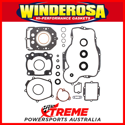 Complete Gasket Set & Oil Seals Kawasaki KX250 1987 Winderosa 811453