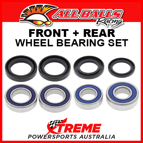 All Balls Yamaha YZ400F YZF400 1999 Front, Rear Wheel Bearing Set