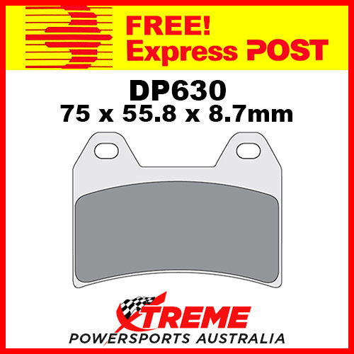 Aprilia Dorsodura Factory 750 10-13 DP Brakes Sintered Metal Front Brake Pad