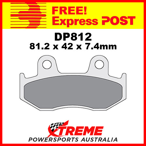 DP Brakes Honda XR 500 1984-1985 Sintered Metal Front Brake Pad