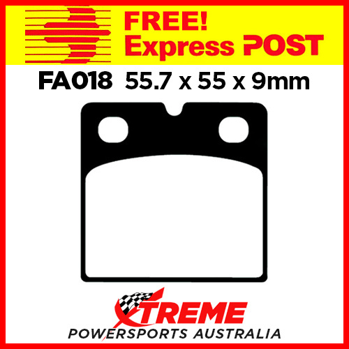 Ducati 900 SD Darmah (4-Bolt R/Disc) 78 EBC HH Sintered Front Brake Pads FA018HH