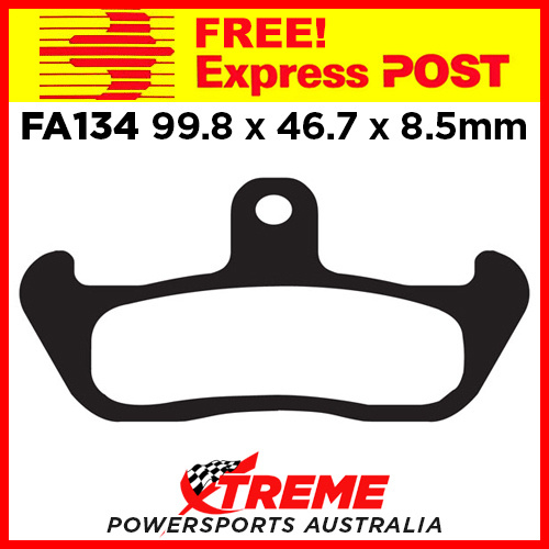 Husqvarna TE 350 90-91 EBC Copper Sintered Front Brake Pads, FA134R