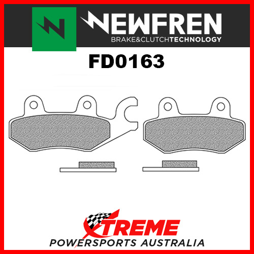 Newfren Kawasaki KLF400 Bayou 1993-1999 Dirt Sintered Front Right Brake pad FD0163-SD