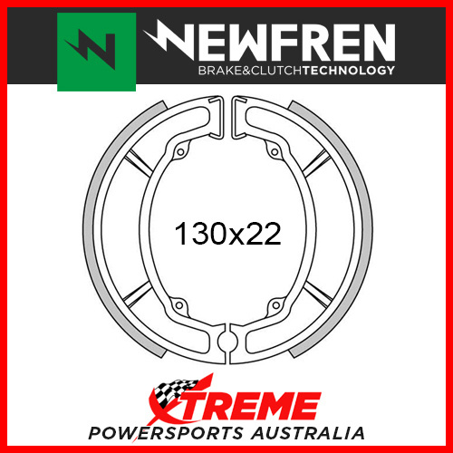 Newfren Front Brake Shoe for Suzuki RM 125 1981-1983 GF1158