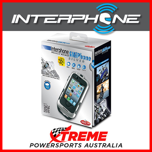 Interphone Bar Mount Holder For iPhone4 Silver INSM06