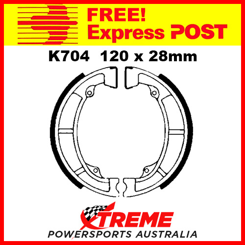 EBC Front Brake Shoe Kawasaki KX 125 1974-1980 K704