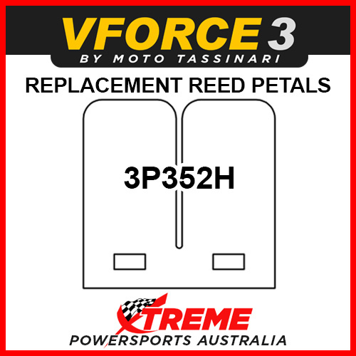 Moto Tassinari 3P352H VForce3 Reed Petals for Block for V634A