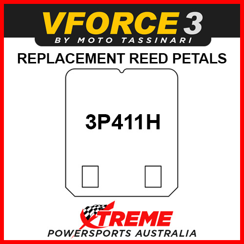 Moto Tassinari 3P411H VForce3 Reed Petals for Block for V384A