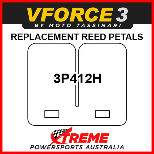 Moto Tassinari 3P412H VForce3 Reed Petals for Block V355A V355B