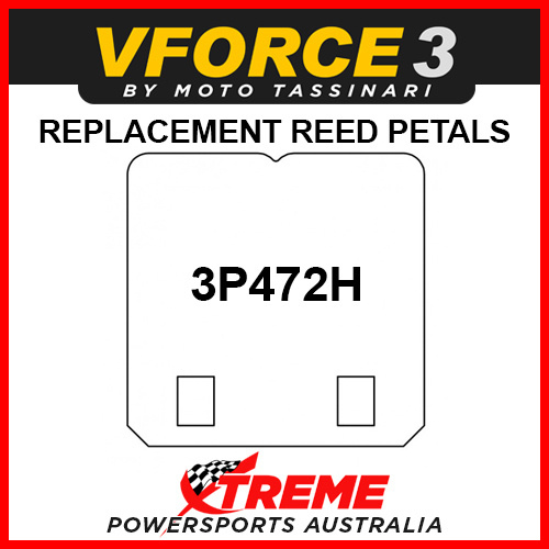 Moto Tassinari 3P472H VForce3 Reed Petals for Block V383A