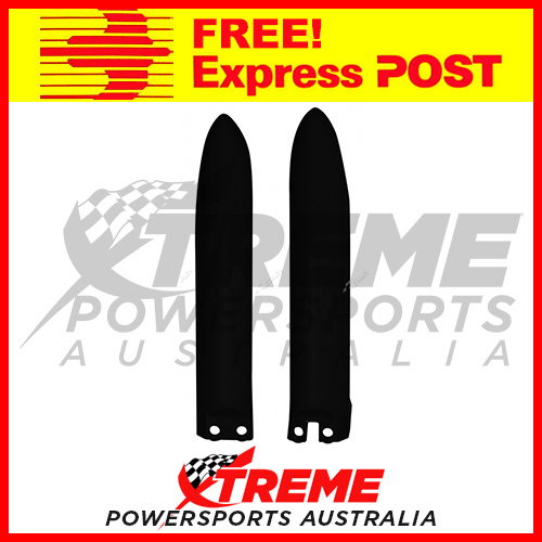 Rtech Kawasaki KX100 KX 100 2004-2013 Black Fork Guards Protectors