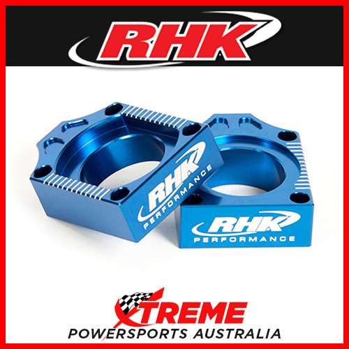 RHK MX AXLE BLOCK KIT BLUE YAMAHA YZ 250F 450F YZ250F YZ450F 2014-2015 DIRT BIKE