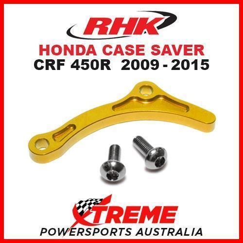 RHK MX OEM REPLACEMENT CASE SAVER GOLD HONDA CRF450R CRF 450R 2009-2015 MOTO