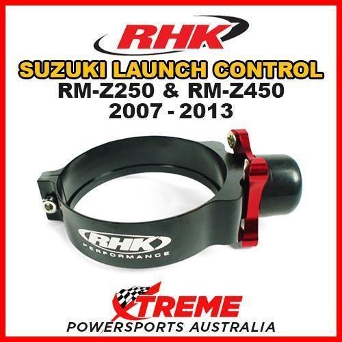 RHK MX RED BLACK FORK LAUNCH CONTROL for Suzuki RMZ 250 450 RM Z250 Z450 2007-2013