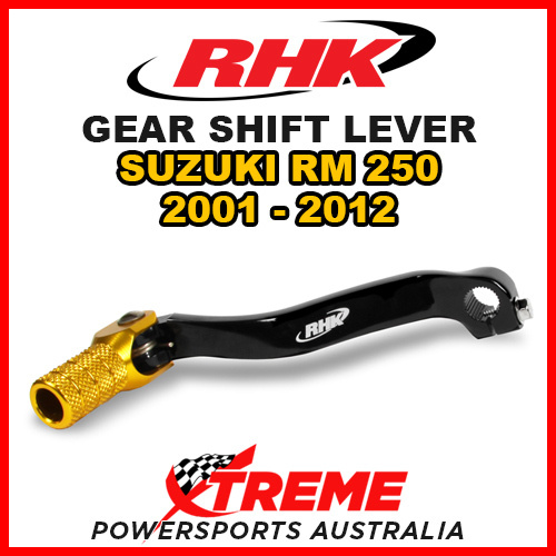 RHK for Suzuki RM250 RM 250 2001-2012 Gold MX Gear Shift Selector Lever RHK-SL22-G