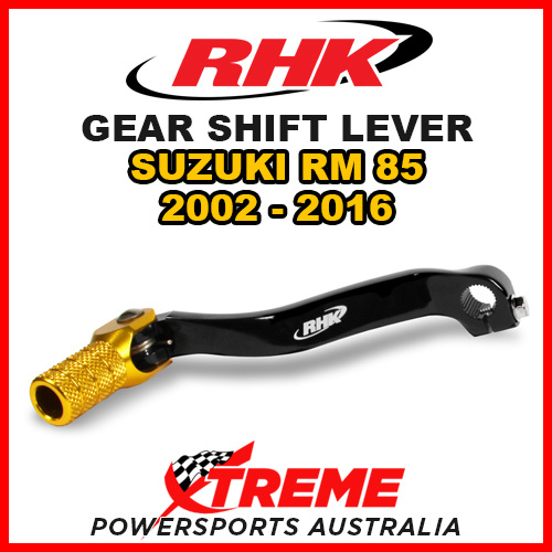 RHK for Suzuki RM85 RM 85 2002-2016 Gold MX Gear Shift Selector Lever RHK-SL23-G