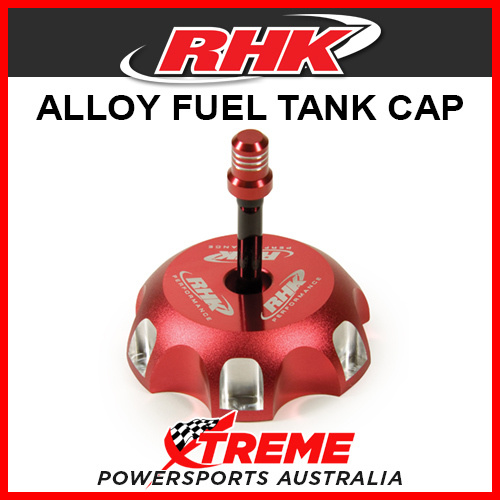 RHK Yamaha YZ450F YZF450 2003-2013 Red Alloy Fuel Tank Gas Cap, 62mm OD